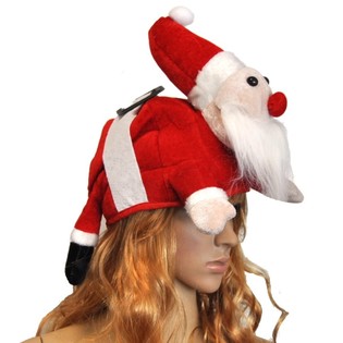 KERSTMAN OP JE HOOFD MUTS (3st.)