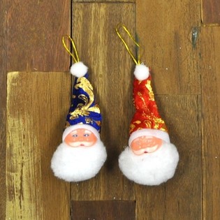 KLEINE KERSTMAN HOOFDJES (24st.)