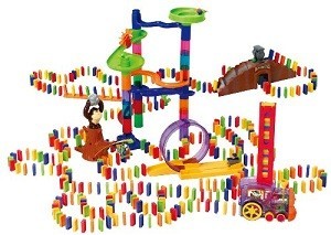 PLAYGO - UITGEBREIDE LUXE DOMINO SPEELSET