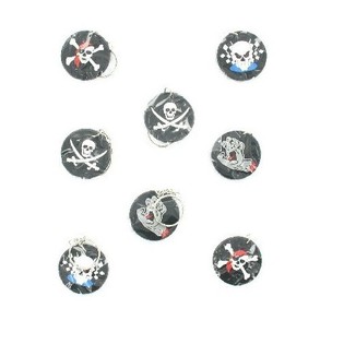 MIX PIRATEN SLEUTELHANGERS (24st.)