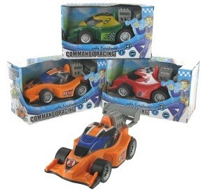 RACEWAGEN MET COMMANDO BEDIENING (6st.)