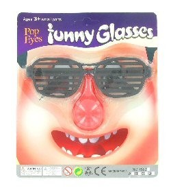 BRIL MET CLOWNS NEUS (24st.)