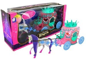 FANTASY WAGON MET LICHT EN MUZIEK