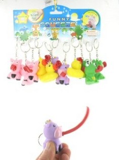 DIERENSLEUTELHANGER MET TONG (12st.)