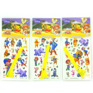 DISNEY TIJGERTJE EN POOH PRESSERS/STICKERS (24st.)