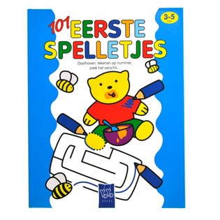 101 EERSTE SPELLETJES BOEK (12st.)