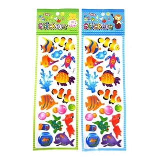 STICKERVELLEN MET VISSEN (50st.)