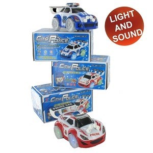 BUMP & GO POLICE RACECAR (2st.)