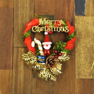 KLEINE KERSTMIS DEURHANGER (6st)