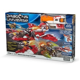 MEGABLOKS ULTIMATE ACTION DRAGON DESTROYE
