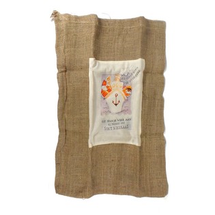 GROTE JUTE SINTERKLAAS ZAK (6st.)