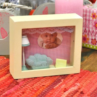 HOUTEN 3D KINDERKAMER FOTOLIJSTJE - MODEL 2 (6st.)