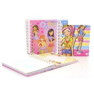 NOTITIEBOEKJE VOOR MEISJES (9st.)