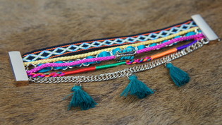 ARMBAND 6-LAAGS MULTICOLOR (1st)