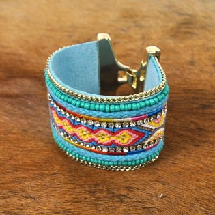 LUXE ARMBAND TURQUOISE (1st)