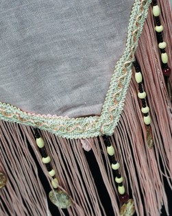 LUXE SJAAL FRANJES ROZE (1st)