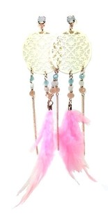 OORBELLEN ROZE VEER (1st)