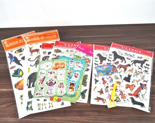 RESTANT ASSORTIE STICKERVELLEN (32st.)