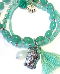 ARMBAND MINT BUDDHA (1st)