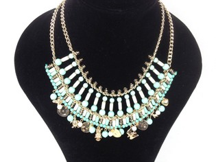 LUXE HALSKETTING MINT MUNTJES (1st)