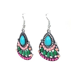 IBIZA LOOK OORBELLEN MULTICOLOR (1st)