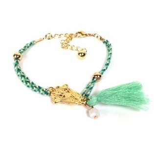 ARMBAND GEVLOCHTEN BLAUW/WIT (1st)