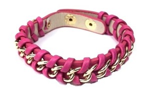 ARMBAND GEVLOCHTEN FUCHSIA (1st)