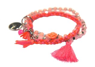 ARMBAND 3 LAGEN ROZE (1st)