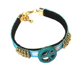 IBIZA LOOK ARMBAND BLAUW (1st)