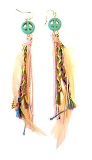 IBIZA LOOK OORBELLEN PEACE (1st)