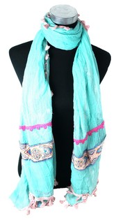 LUXE IBIZA LOOK SJAAL TURQUOISE (1st)