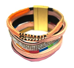 IBIZA LOOK ARMBAND ROZE (1st)