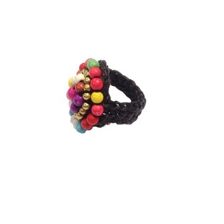 RING MET GEKLEURDE STENEN (1st)