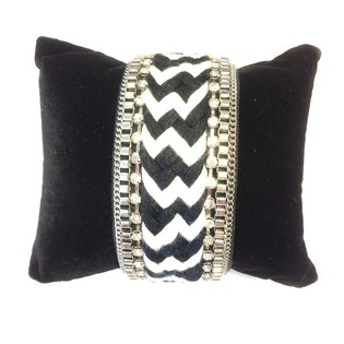 ARMBAND ZWART WIT (1st)