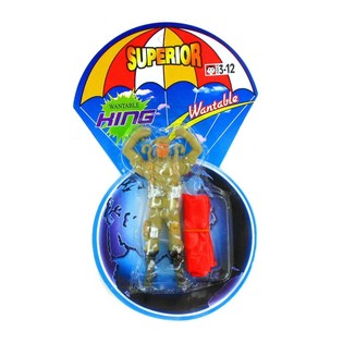PARACHUTIST OP KAART (12st.)