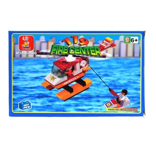 BRICKS BOUWSTENEN - HELICOPTER