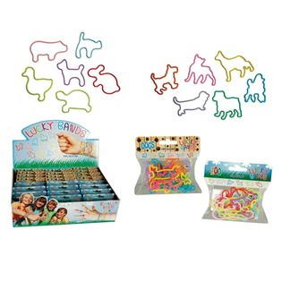 ***SPOTGOEDKOOP*** LUCKY BANDS ARMBANDJES VOOR KINDEREN - MODEL: DIEREN (24st.)