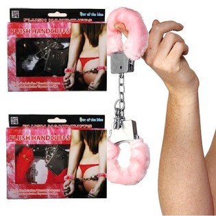 SEXY HANDBOEIEN MET PLUCHE (6st.)