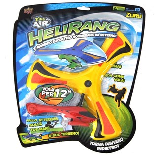 ***HELIRANG*** GROTE HELIKOPTER BOEMERANG OP KAART (12st.)