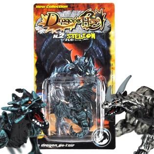 DRAGON'S HERO / DRAKEN FIGUREN OP KAART (12st.)