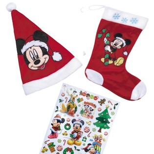 MICKEY MOUSE COMPLETE KERSTSET (6st.)