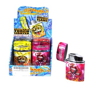 ED HARDY DOUBLE FLAME STORMAANSTEKER (8st.)