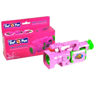 SMIFFY'S DIA VIDEO CAMERA MET LICHT EN GELUID (6st.)
