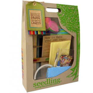 SEEDLING PAKKET - MAAK JE EIGEN WENSKAARTEN VAN GERECYCLED PAPIER