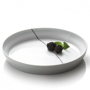 MENU - BLACK CONTOUR QUICHE SCHAAL 26 CM. (1st.)