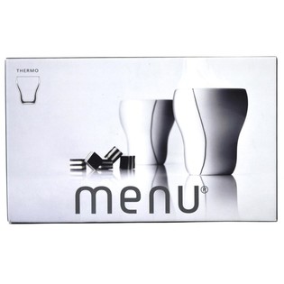 MENU - BLACK CONTOUR THERMOBEKER MEDIUM 320 ML, SET VAN 2 (1set.)