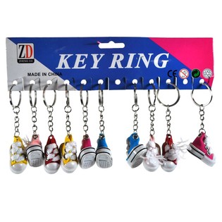 SLEUTELHANGER MET SCHOEN (12st.)