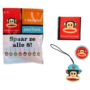 ***SPOTGOEDKOOP** PAUL FRANK HANGER/DANGLER IN ZAKJE (100st.)