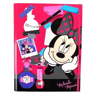 DISNEY MINNIE MOUSE MAKE-UP SCHRIJFSET IN BOEKVORM (3st.)
