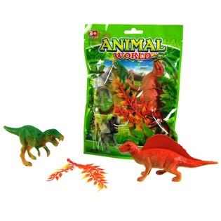 ANIMAL WORLD / DINOSAURUS SPEELSET (12st.)